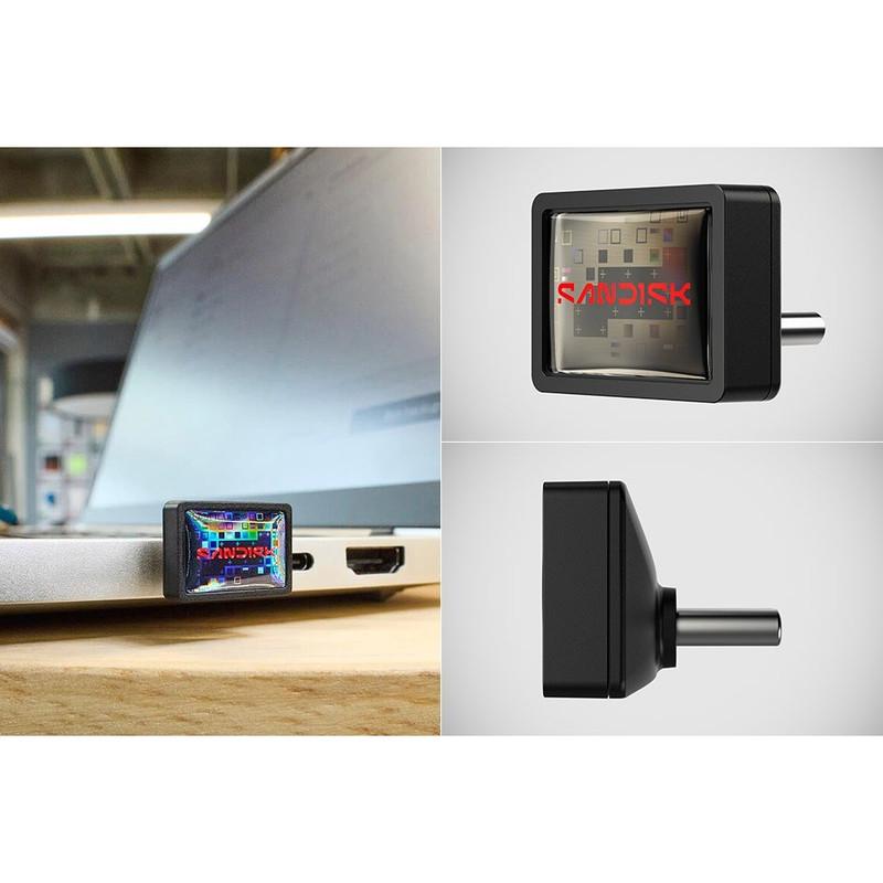 فلش مموری سن دیسک مدل EXTREME FIT CZ530 ظرفیت 256 گیگابایت رابط USB-C سرعت انتقال 400 مگابایت بر ثانیه طراحی کم‌حجم و مقاوم، سازگار با لپ‌تاپ، تبلت و گوشی‌های دارای پورت USB Type-C