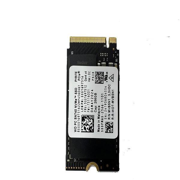 اس اس دی اینترنال PCIe Gen4 x4 وسترن دیجیتال مدل SN740 ظرفیت 256 گیگابایت