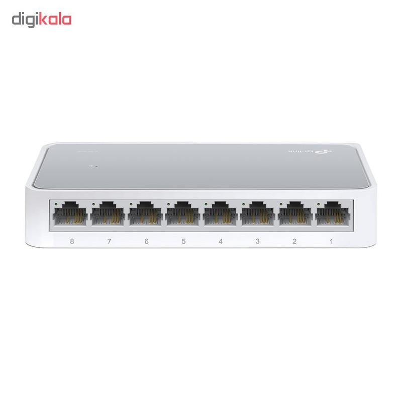 سوییچ 8 پورت تی پی-لینک مدل TL-SF1008D Ver 12.0