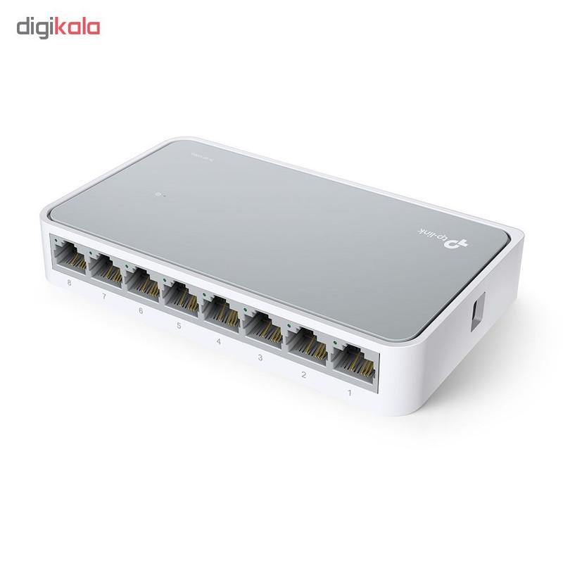 سوییچ 8 پورت تی پی-لینک مدل TL-SF1008D Ver 12.0