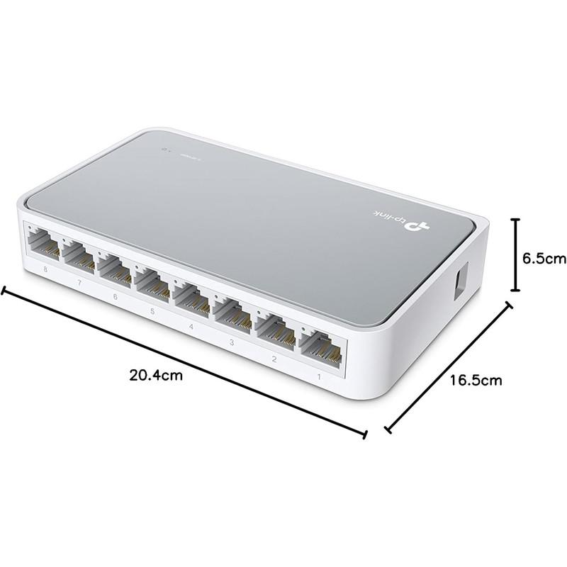 سوییچ 8 پورت تی پی-لینک مدل TL-SF1008D Ver 12.0