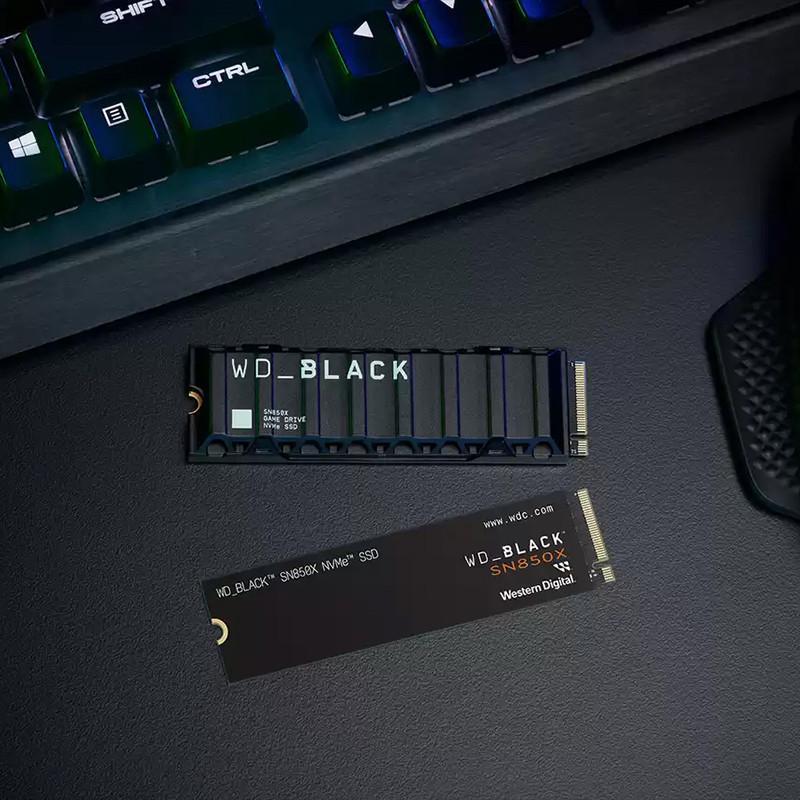اس اس دی اینترنال PCIe Gen4 x4 وسترن دیجیتال مدل WD Black SN850X ظرفیت 4 ترابایت
