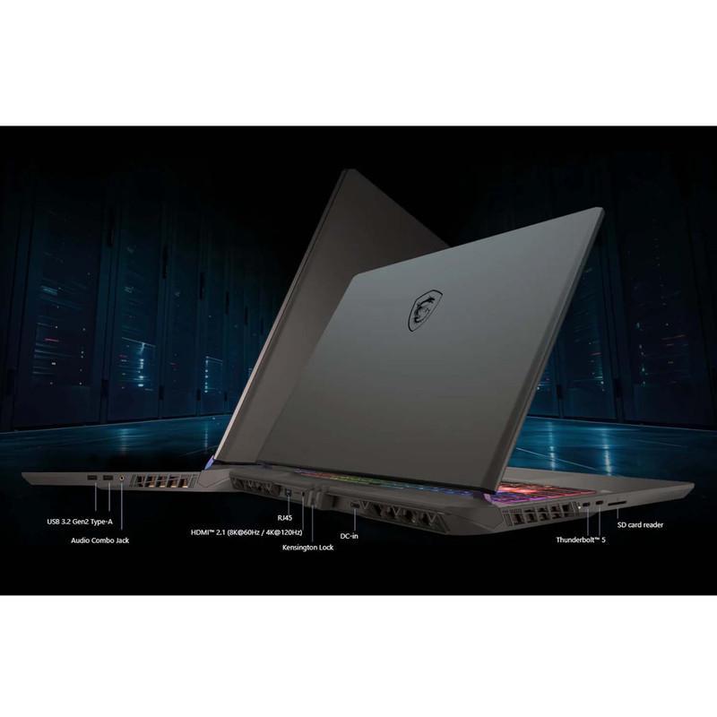 لپ تاپ 16 اینچی ام اس آی مدل Vector 16 HX AI A2XWIG-Core Ultra 9 275HX-RTX5080 16GB-64GB DDR5 5600MHz-2TB SSD-QHD 240Hz - کاستوم شده