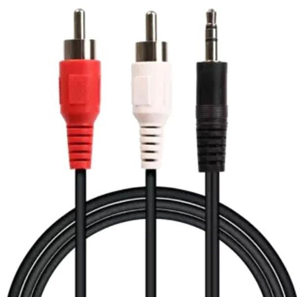 کابل تبدیل جک 3.5 میلی متری به RCA دی-نت مدل DT-SO-15 به طول 1.5 متر