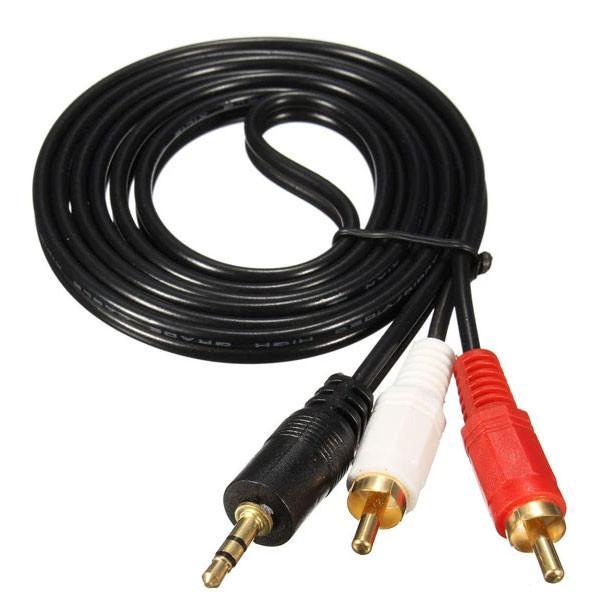 کابل تبدیل جک 3.5 میلی متری به RCA دی-نت مدل DT-SO-15 به طول 1.5 متر