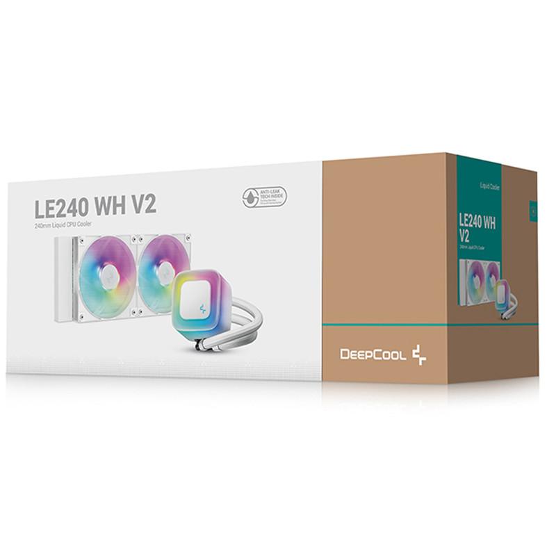 سیستم خنک‌کننده آبی دیپ کول مدل LE240 WH V2