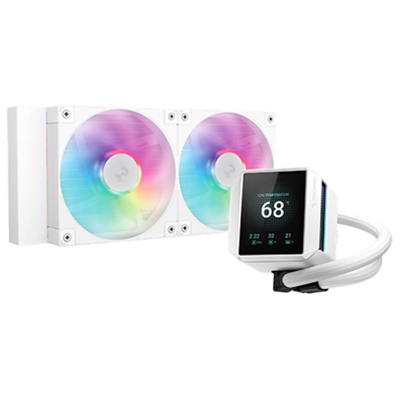 سیستم خنک‌کننده آبی دیپ کول مدل MYSTIQUE 240 WH ARGB