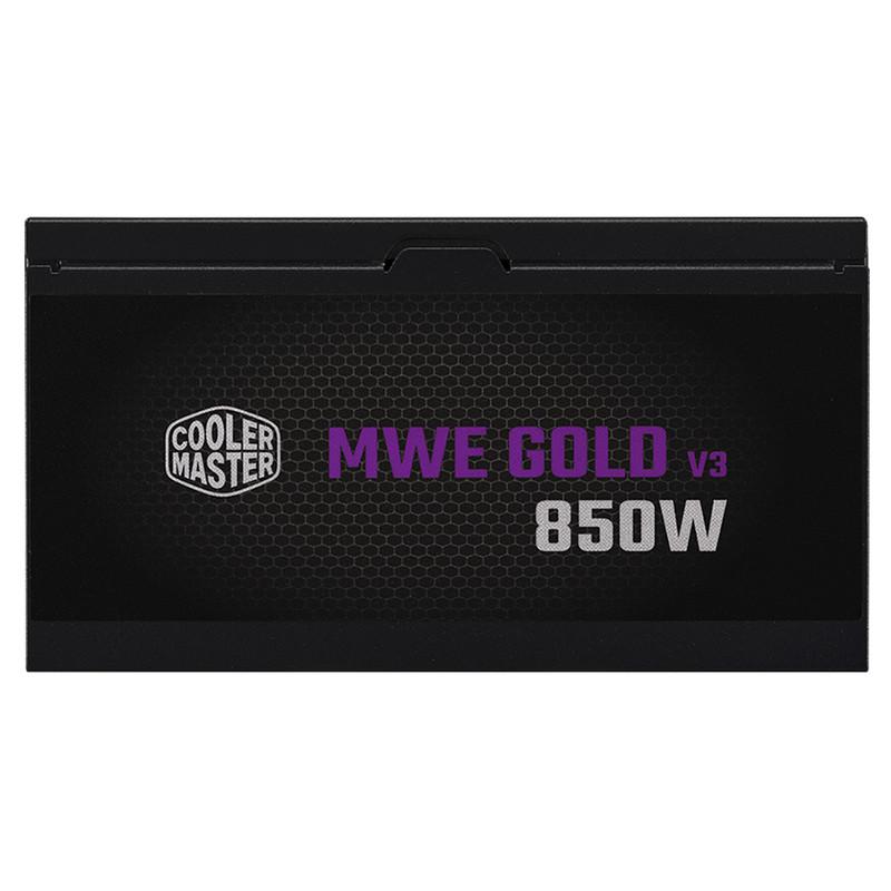 منبع تغذیه کامپیوتر 850 وات کولر مستر مدل MWE Gold 850 V3 ATX 3.1