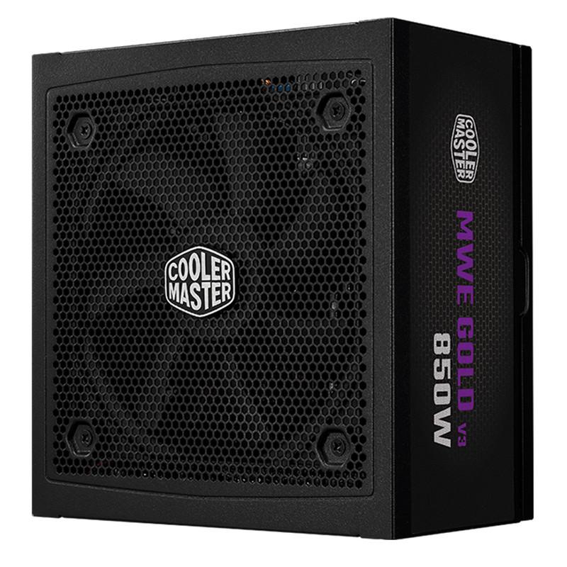 منبع تغذیه کامپیوتر 850 وات کولر مستر مدل MWE Gold 850 V3 ATX 3.1