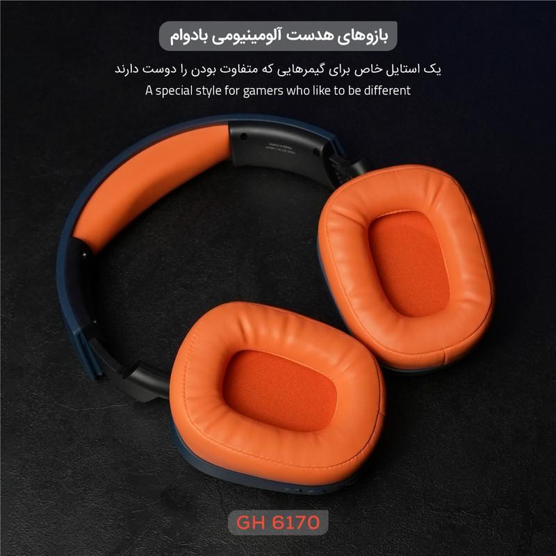 هدست گیمینگ تسکو مدل GH 6170 HELIOS