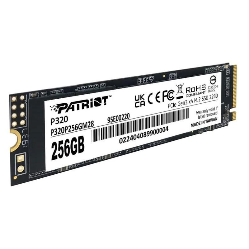 اس اس دی اینترنال PCIe Gen3 x4 پتریوت مدل P320 M.2 2280 NVMe ظرفیت 256 گیگابایت