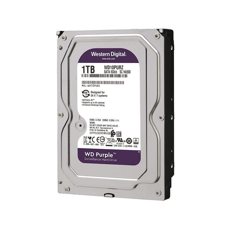 هارد دیسک اینترنال وسترن دیجیتال با رابط SATA مدل وسترن دیجیتال ظرفیت 1 ترابایت