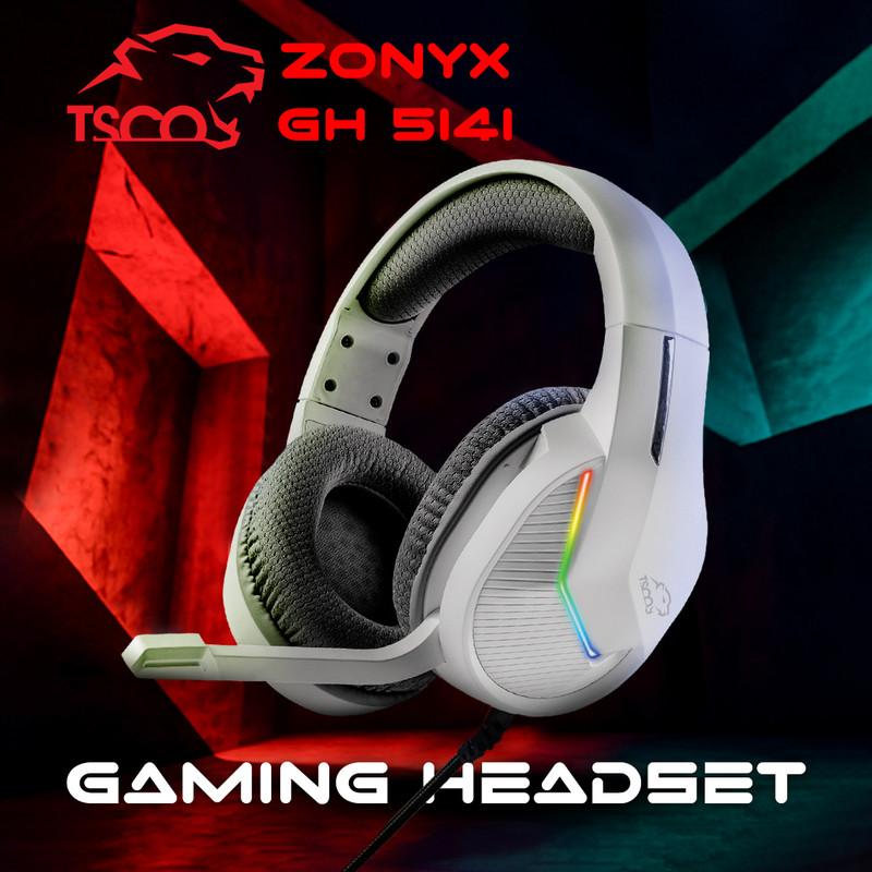 هدست گیمینگ تسکو مدل GH 5141 Zonyx RGB