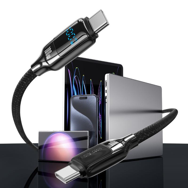 کابل USB-C یوسمز مدل SJ742 طول 1.2 متر