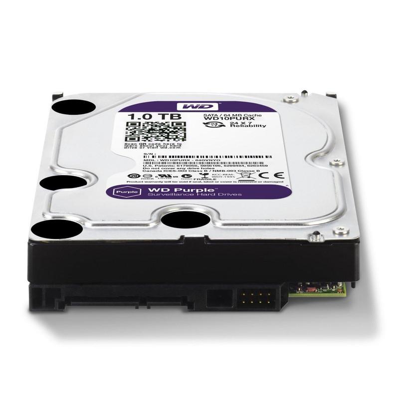 هارددیسک اینترنال وسترن دیجیتال مدل Purple WD10PURX ظرفیت 1 ترابایت