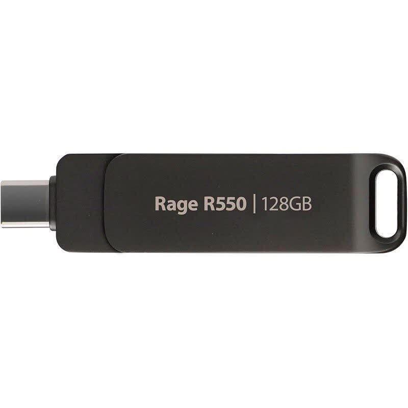 فلش مموری پتریوت مدل RAGE R550 ظرفیت 128 گیگابایت با رابط USB-C