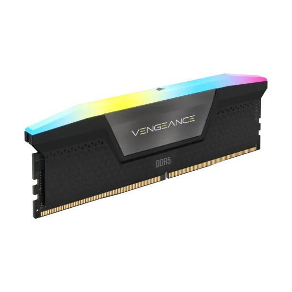 رم DDR5 دسکتاپ 8 گیگابایت 5200Mhz CL40 کورسیر مدل VENGEANCE RGB تک کاناله