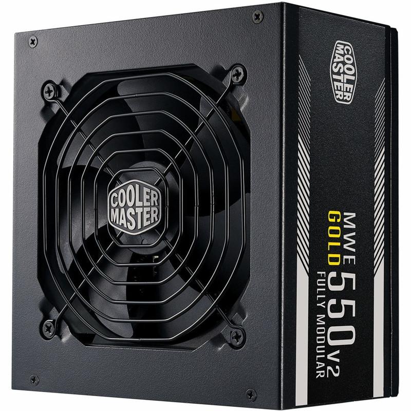 منبع تغذیه کامپیوتر 550 وات وات کولر مستر مدل  MWE GOLD 550 V2 Full Modular