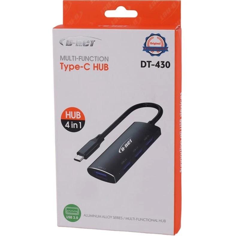 هاب 4 پورت USB 3.0 دی نت مدل dt430-30cm