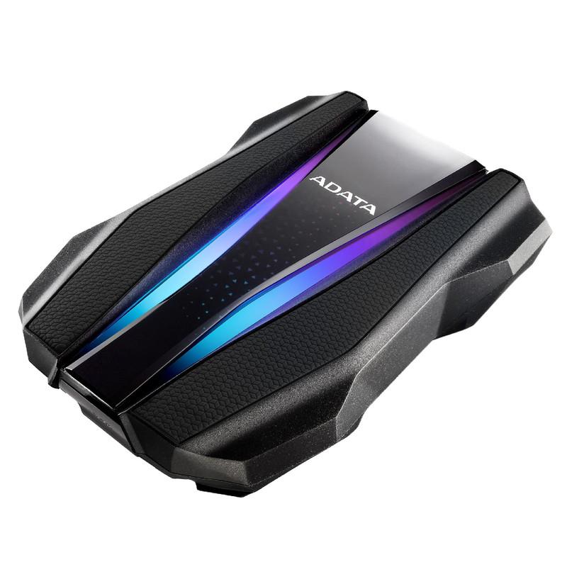 هارد اکسترنال ای دیتا مدل HD770G  ظرفیت دو ترابایت دارای رابط USB Type-A 3.2