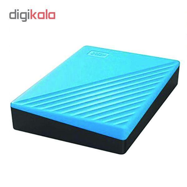 هارد اکسترنال وسترن دیجیتال مدل My Passport ظرفیت یک ترابایت دارای رابط USB Type-A 3.2