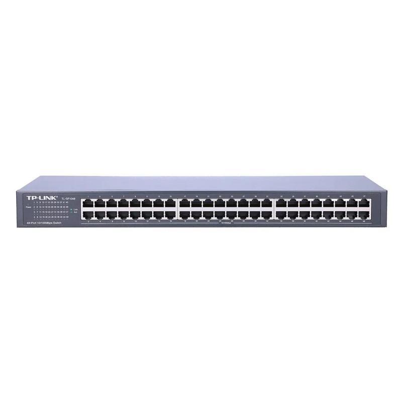 سوییچ 48 پورت مگابیتی و رکمونت تی پی-لینک مدل TL-SF1048