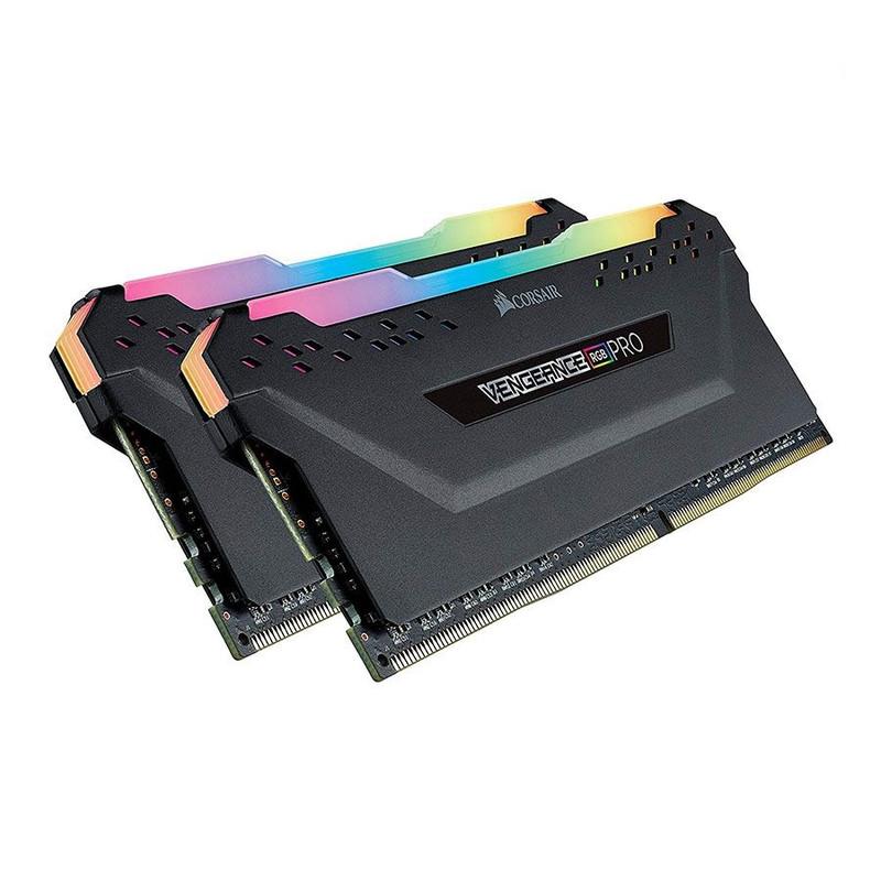 رم دسکتاپ کورسیر مدل VENGEANCE RGB PRO DDR4 دوکاناله 32 گیگابایت 3200 مگاهرتز تایمینگ CL16 ولتاژ 1.35 ولت با نورپردازی RGB