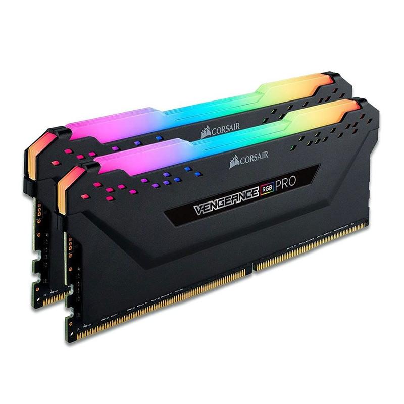 رم دسکتاپ کورسیر مدل VENGEANCE RGB PRO DDR4 دوکاناله 32 گیگابایت 3200 مگاهرتز تایمینگ CL16 ولتاژ 1.35 ولت با نورپردازی RGB