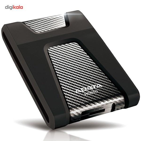 هارد اکسترنال ای دیتا مدل HD650 ظرفیت 1 ترابایت با استاندارد ارتباطی USB 3.2 Gen1
