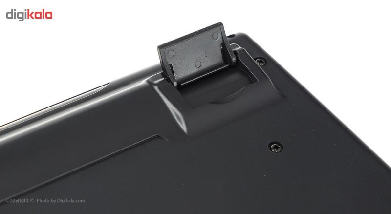 کیبورد و ماوس بی سیم گرین مدل GKM-505W، سوییچ ممبران، Full-Size
