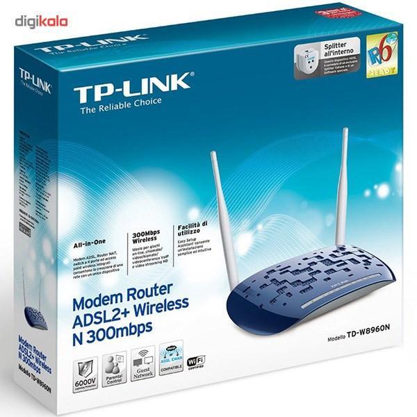 مودم روتر +ADSL2 تی پی-لینک مدل TD-W8960N_V1