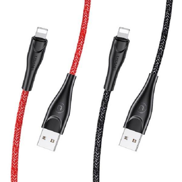 کابل تبدیل USB به لایتنینگ یوسمز مدل US-SJ394 U41 طول 2 متر