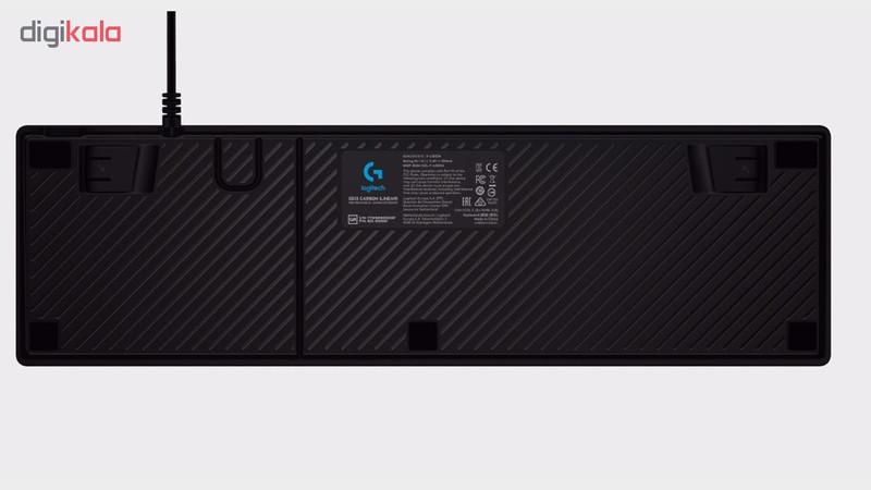 کیبورد مکانیکی مخصوص بازی لاجیتک مدل G513 Carbon