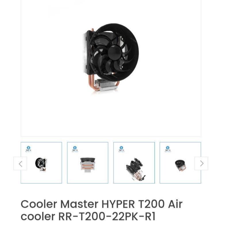 خنک کننده پردازنده کولر مستر مدل Hyper T200