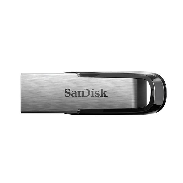 فلش مموری سن دیسک مدل Ultra Flair CZ73 ظرفیت 512 گیگابایت با بدنه فلزی، رابط USB 3.0 و سرعت خواندن 150 مگابایت بر ثانیه، سازگار با ویندوز، مک، گوشی، تبلت و تلویزیون