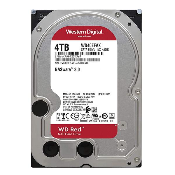 هارددیسک اینترنال وسترن دیجیتال مدل Red WD40EFAX ظرفیت 4 ترابایت