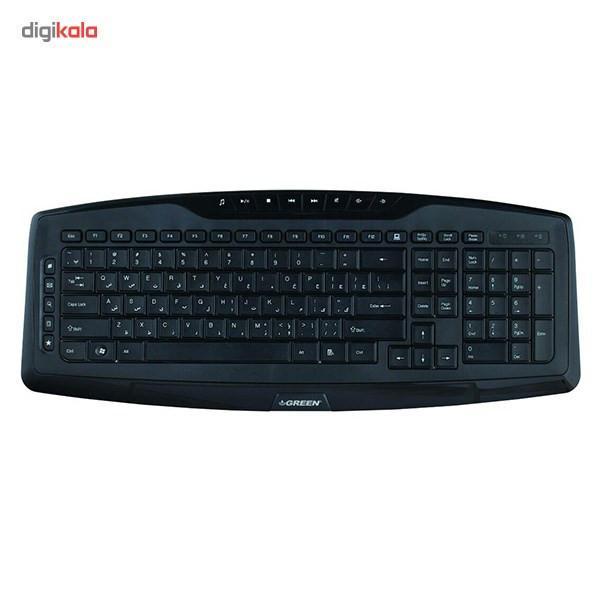 کیبورد گرین مدل GK-501 با حروف فارسی