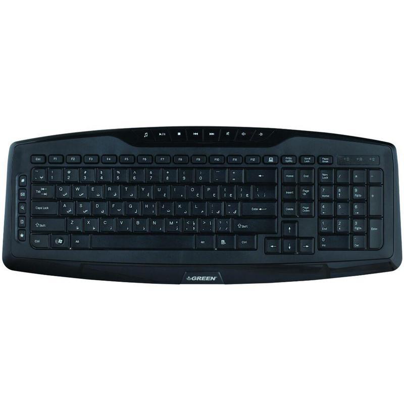 کیبورد گرین مدل GK-501 با حروف فارسی