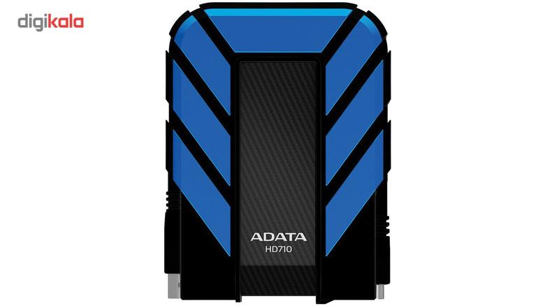 هارد اکسترنال ای دیتا مدل HD710 ظرفیت دو ترابایت دارای رابط USB Type-A 2.0