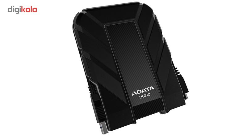 هارد اکسترنال ای دیتا مدل HD710 ظرفیت دو ترابایت دارای رابط USB Type-A 2.0