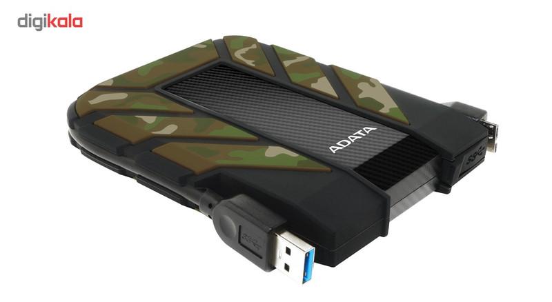 هارد اکسترنال ای دیتا مدل HD710 ظرفیت دو ترابایت دارای رابط USB Type-A 2.0