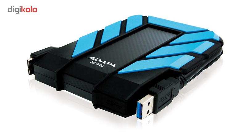 هارد اکسترنال ای دیتا مدل HD710 ظرفیت دو ترابایت دارای رابط USB Type-A 2.0