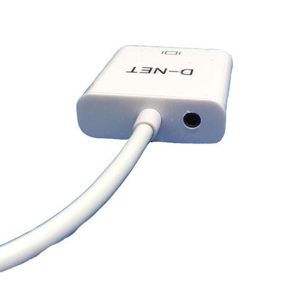 مبدل MINI HDMI به VGA دی نت مدل D-03
