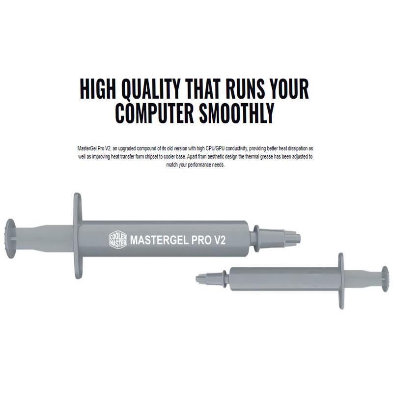 خمیر سیلیکون کولر مستر مدل MasterGel Pro V2