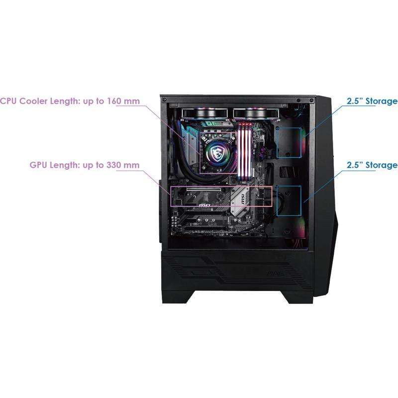 کیس کامپیوتر ام اس آی مدل MAG Forge 100R