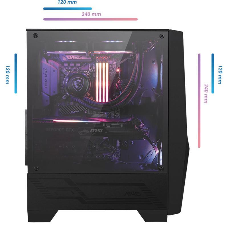 کیس کامپیوتر ام اس آی مدل MAG Forge 100R