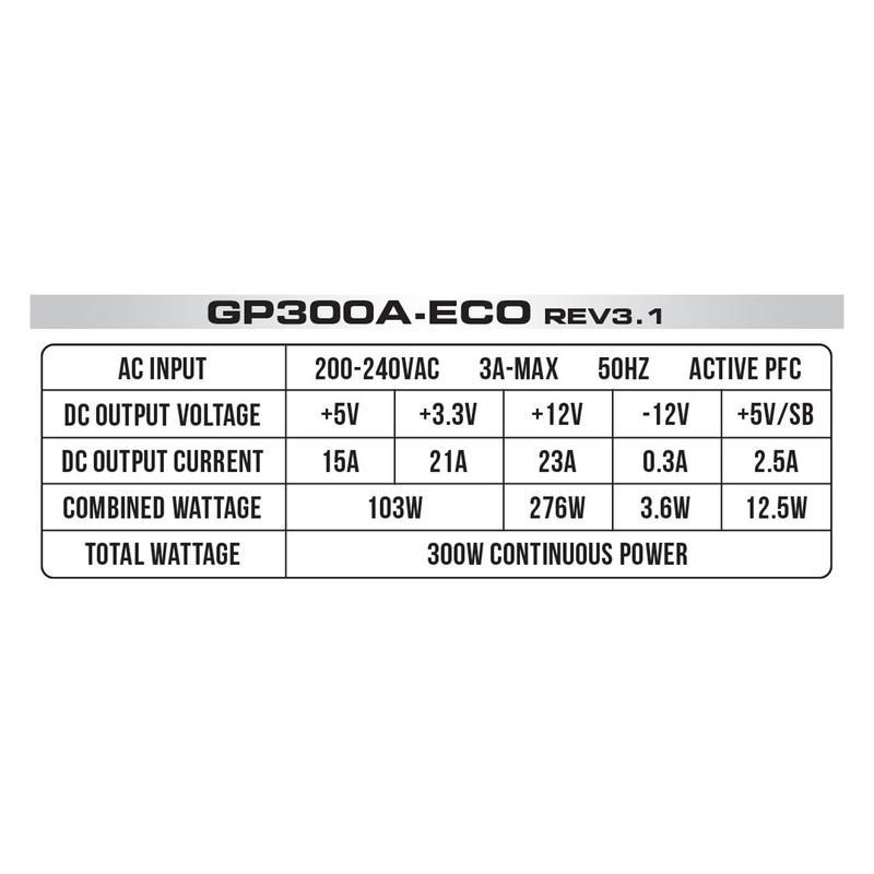 منبع تغذیه کامپیوتر گرین مدل GP450A-ECO Rev3.1
