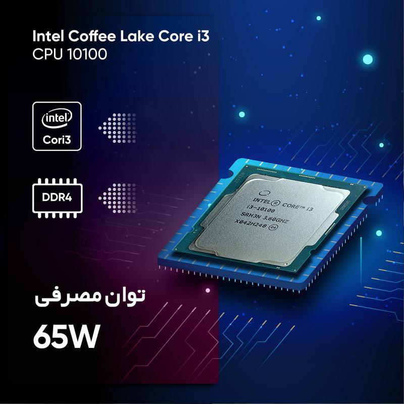 پردازنده مرکزی اینتل مدل Core i3 10100-Box