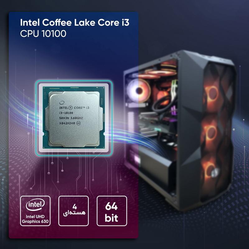 پردازنده مرکزی اینتل مدل Core i3 10100-Box
