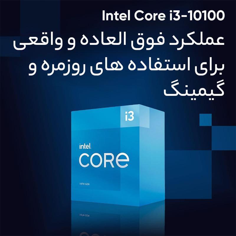 پردازنده مرکزی اینتل مدل Core i3 10100-Box